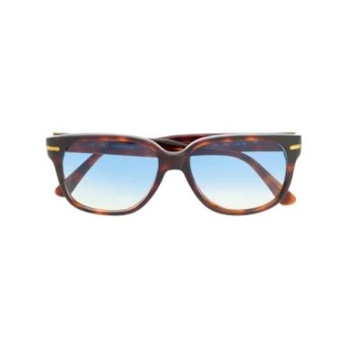 Pre-owned Acetate sunglasses Valentino Vintage , Brown , Dames