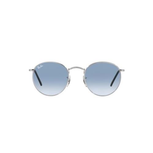 Rond Metaal x The Ones Polarized Ray-Ban , Blue , Heren