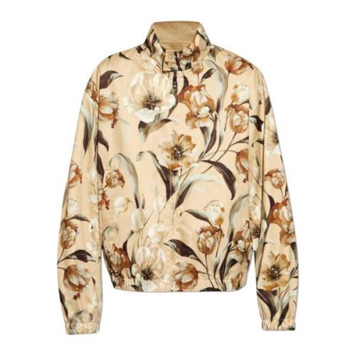 Omkeerbare jas met bloemenmotief Dolce & Gabbana , Multicolor , Heren