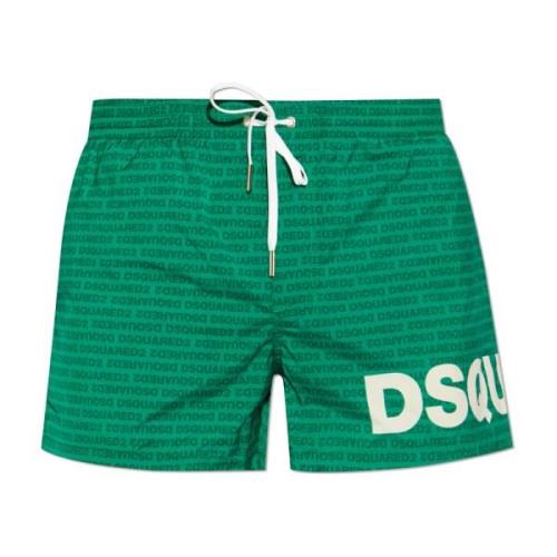 Zwembroek Dsquared2 , Green , Heren