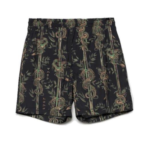 Dragon Bamboo Zwemshorts Maharishi , Multicolor , Heren