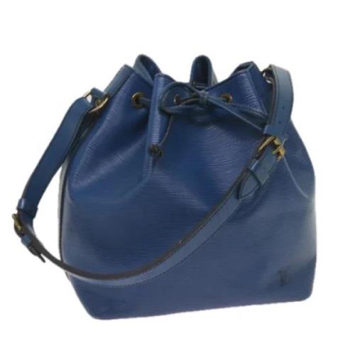 Pre-owned Leather louis-vuitton-bags Louis Vuitton Vintage , Blue , Da...