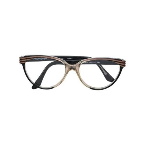 Pre-owned Acetate sunglasses Yves Saint Laurent Vintage , Brown , Dame...