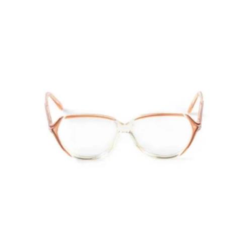 Pre-owned Acetate sunglasses Yves Saint Laurent Vintage , Orange , Dam...