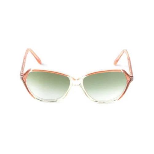 Pre-owned Acetate sunglasses Yves Saint Laurent Vintage , Orange , Dam...