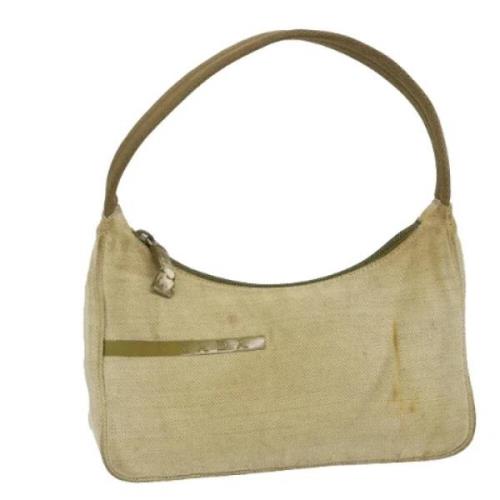 Pre-owned Canvas prada-bags Prada Vintage , Brown , Dames