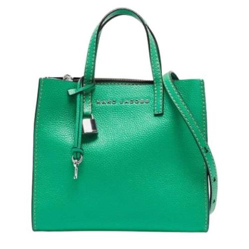 Pre-owned Leather totes Marc Jacobs Pre-owned , Green , Dames