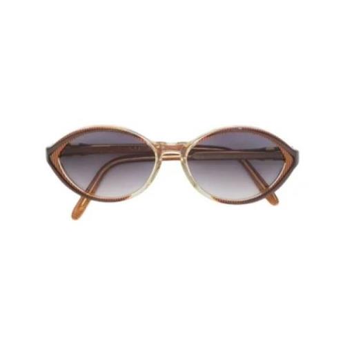 Pre-owned Acetate sunglasses Yves Saint Laurent Vintage , Brown , Dame...