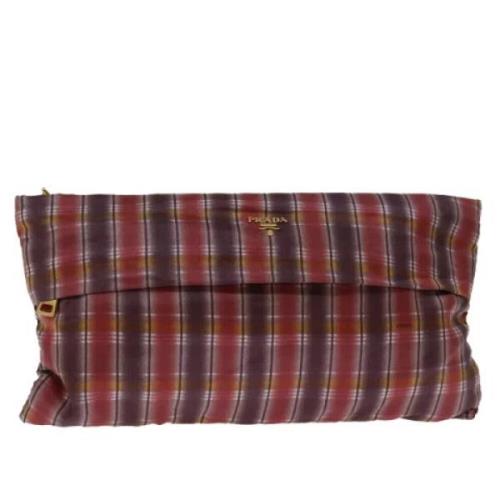 Pre-owned Fabric clutches Prada Vintage , Multicolor , Dames