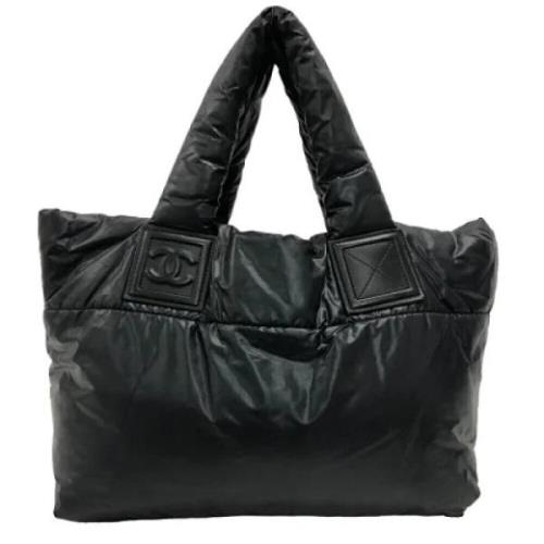 Pre-owned Fabric totes Chanel Vintage , Black , Dames