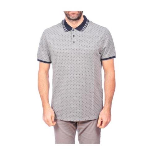 Klassieke Polo Shirt voor Mannen Armani Jeans , Gray , Heren