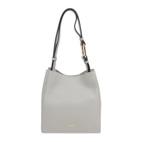 Mini bucket schoudertas Furla , Gray , Dames