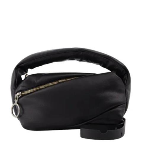 Leather shoulder-bags Off White , Black , Dames