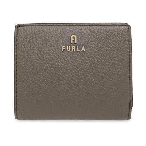 Portemonnee Camelia S Furla , Green , Dames