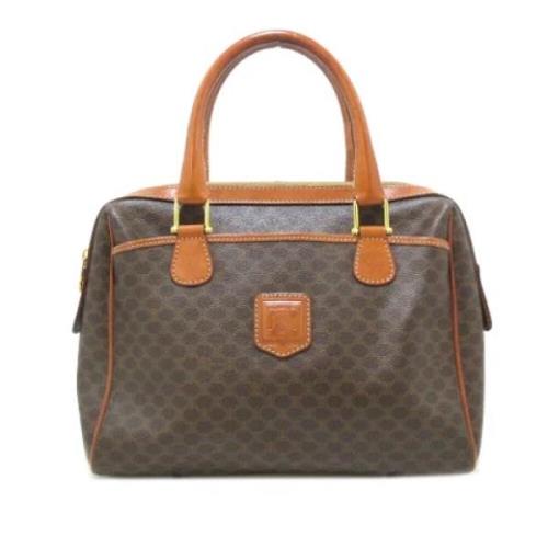 Pre-owned Leather celine-bags Celine Vintage , Brown , Dames