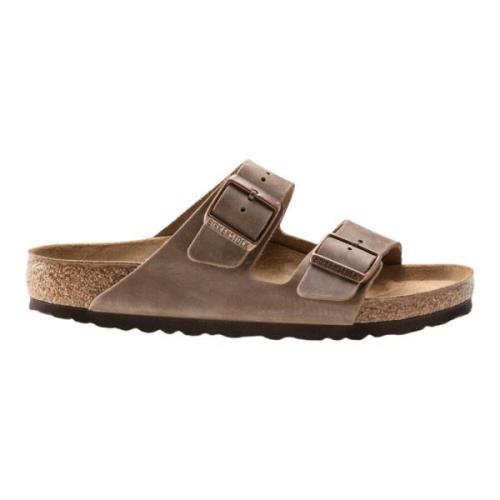 Arizona leoi slippers bruin Birkenstock , Brown , Heren