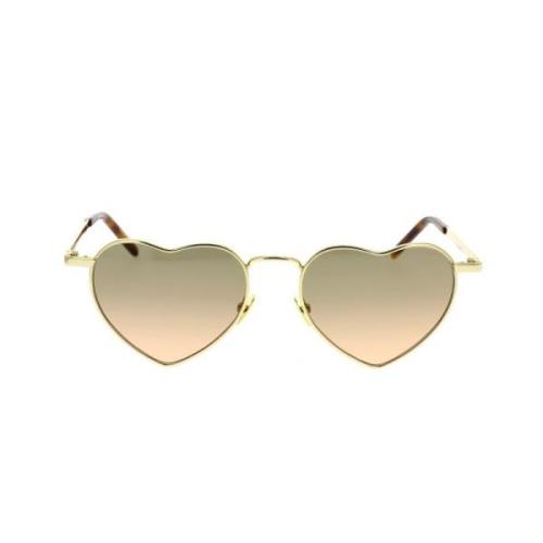 Hartvormige Zonnebril New Wave LouLou Saint Laurent , Yellow , Unisex