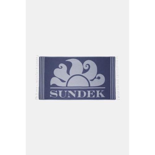 Strandhanddoek met sleutelontwerp Sundek , Blue , Dames