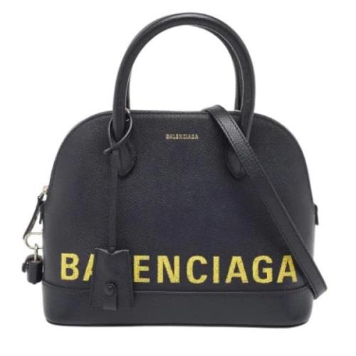 Pre-owned Leather balenciaga-bags Balenciaga Vintage , Blue , Dames