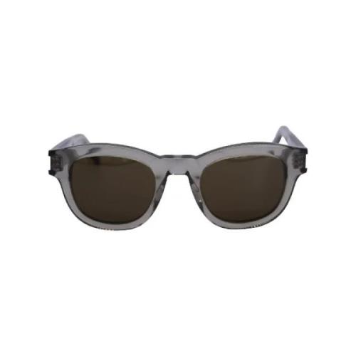 Pre-owned Acetate sunglasses Yves Saint Laurent Vintage , Gray , Dames