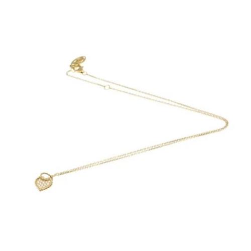 Pre-owned Rose Gold necklaces Cartier Vintage , Yellow , Dames