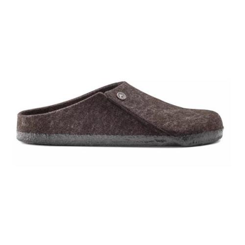 Heren wollen vilten pantoffel met verwijderbaar voetbed Birkenstock , ...