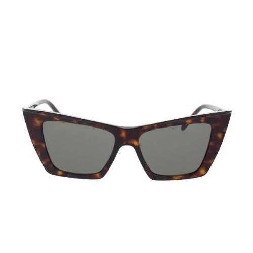 Nieuwe Cat-Eye zonnebril met spoiler Saint Laurent , Brown , Dames