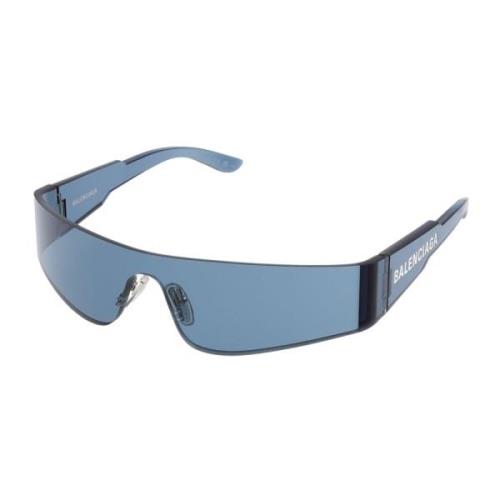 Stijlvolle zonnebril Bb0041S Balenciaga , Blue , Unisex