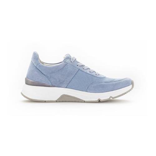 Stijlvolle Walking Sneaker - Blauw Gabor , Blue , Dames