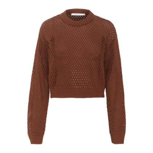 Hallygz Pullover Sweater Sorrel Horse Gestuz , Brown , Dames