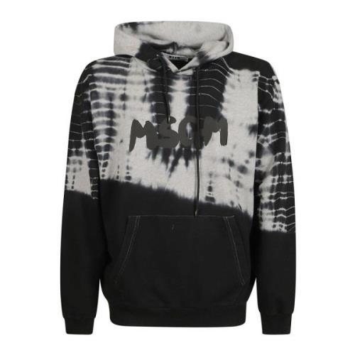 Casual Sweatshirt met Stijl Msgm , Gray , Heren