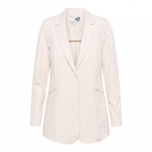 Lange Reisblazer Haver &Co Woman , Beige , Dames