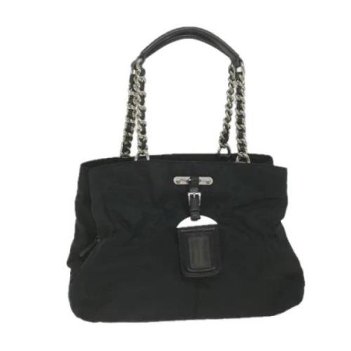 Pre-owned Nylon prada-bags Prada Vintage , Black , Dames