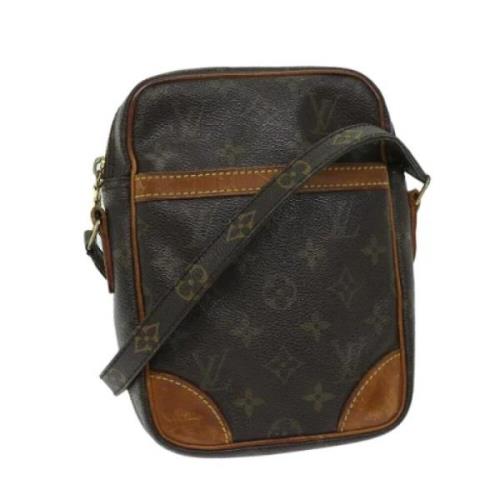 Pre-owned Canvas louis-vuitton-bags Louis Vuitton Vintage , Brown , Da...