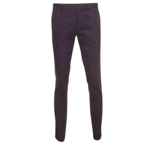Pre-owned Cotton bottoms Burberry Vintage , Purple , Heren