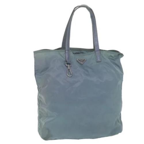 Pre-owned Nylon prada-bags Prada Vintage , Blue , Dames