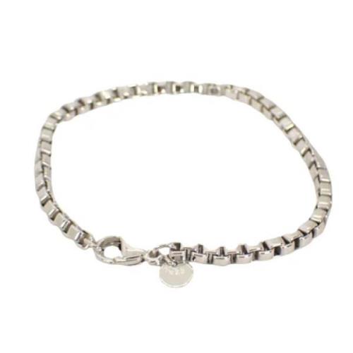 Pre-owned Silver bracelets Tiffany & Co. Pre-owned , Gray , Unisex