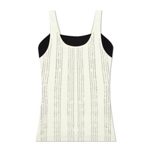 Dubbelgelaagde top The Attico , White , Dames