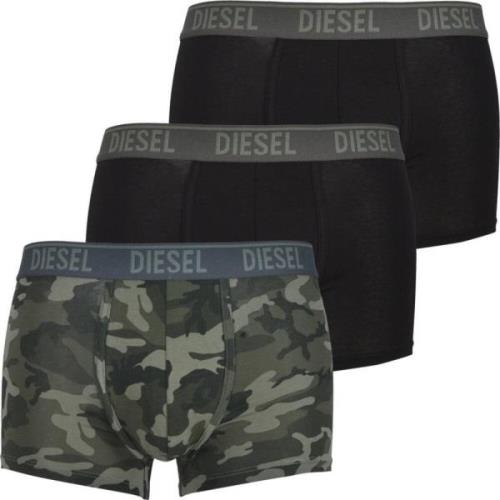 Heren Boxershorts Tripack Camouflage Diesel , Multicolor , Heren
