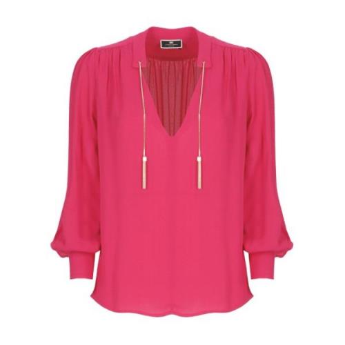 Blouses Elisabetta Franchi , Pink , Dames