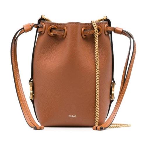 Bruine Micro Emmer Tas Marcie Stijl Chloé , Brown , Dames