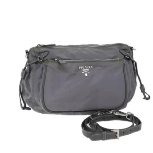 Pre-owned Fabric prada-bags Prada Vintage , Gray , Dames