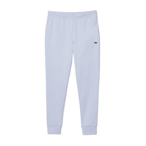 Blauwe Sweatpants Regular Fit Unisex Lacoste , Blue , Heren