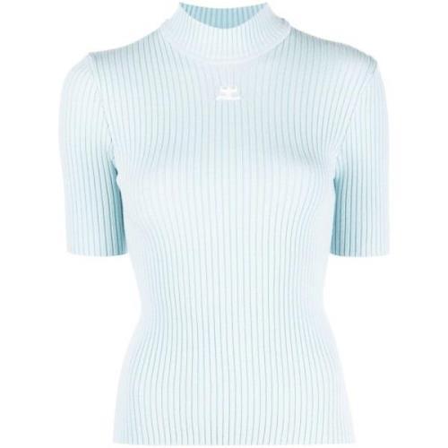 Gebreide Jumper Sweater Courrèges , Blue , Dames