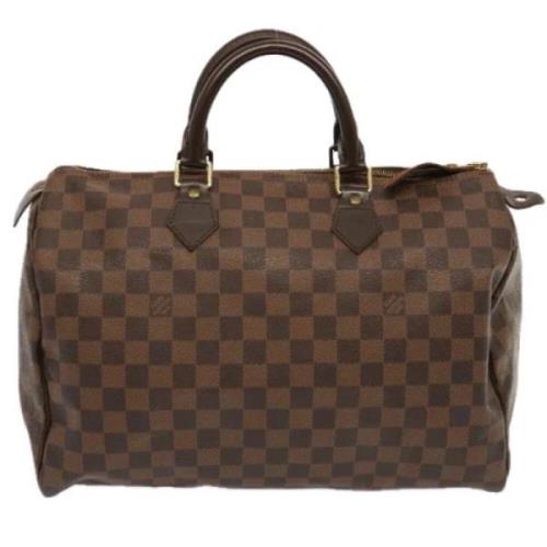 Pre-owned Canvas louis-vuitton-bags Louis Vuitton Vintage , Brown , Da...