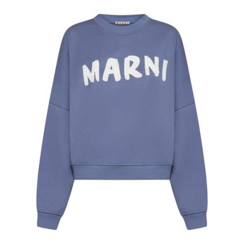 Trendy Sweater Selection Marni , Blue , Dames