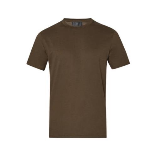 Casual Katoenen T-shirt Liu Jo , Brown , Heren