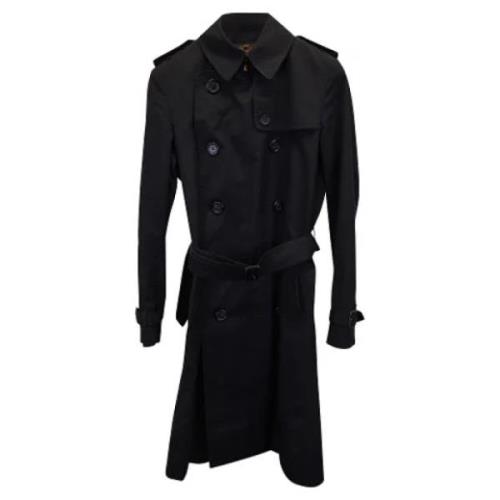 Pre-owned Cotton outerwear Burberry Vintage , Black , Dames