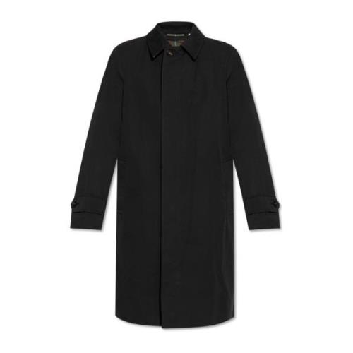 Katoenen trenchcoat Burberry , Black , Heren