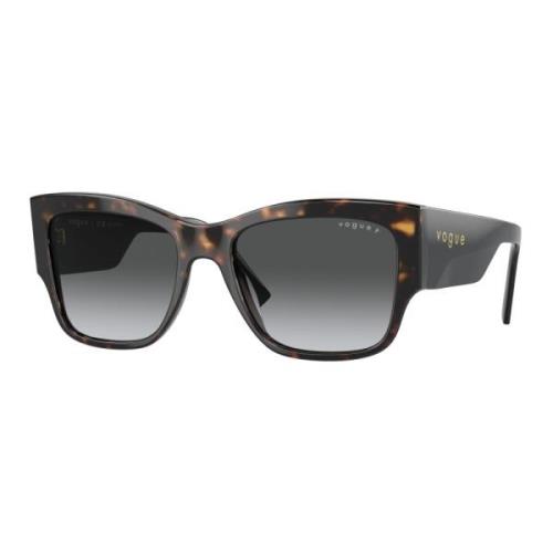 Stijlvolle zonnebril met kleurrijke montuur Vogue , Black , Unisex